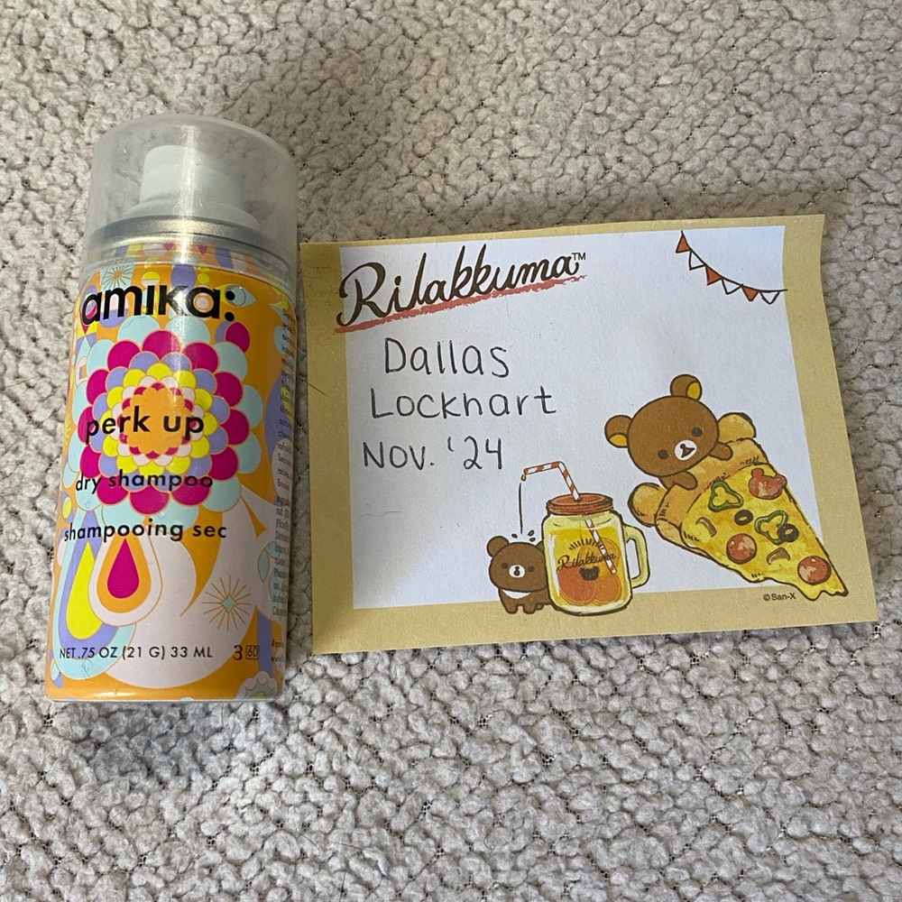 Amika Hair Bundle: Dry Shampoo & Styling Cream
